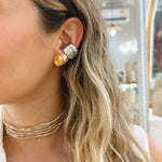 Earcuff esperailes con topo