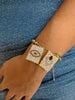 Pulsera ojo y corazón (Elige color)