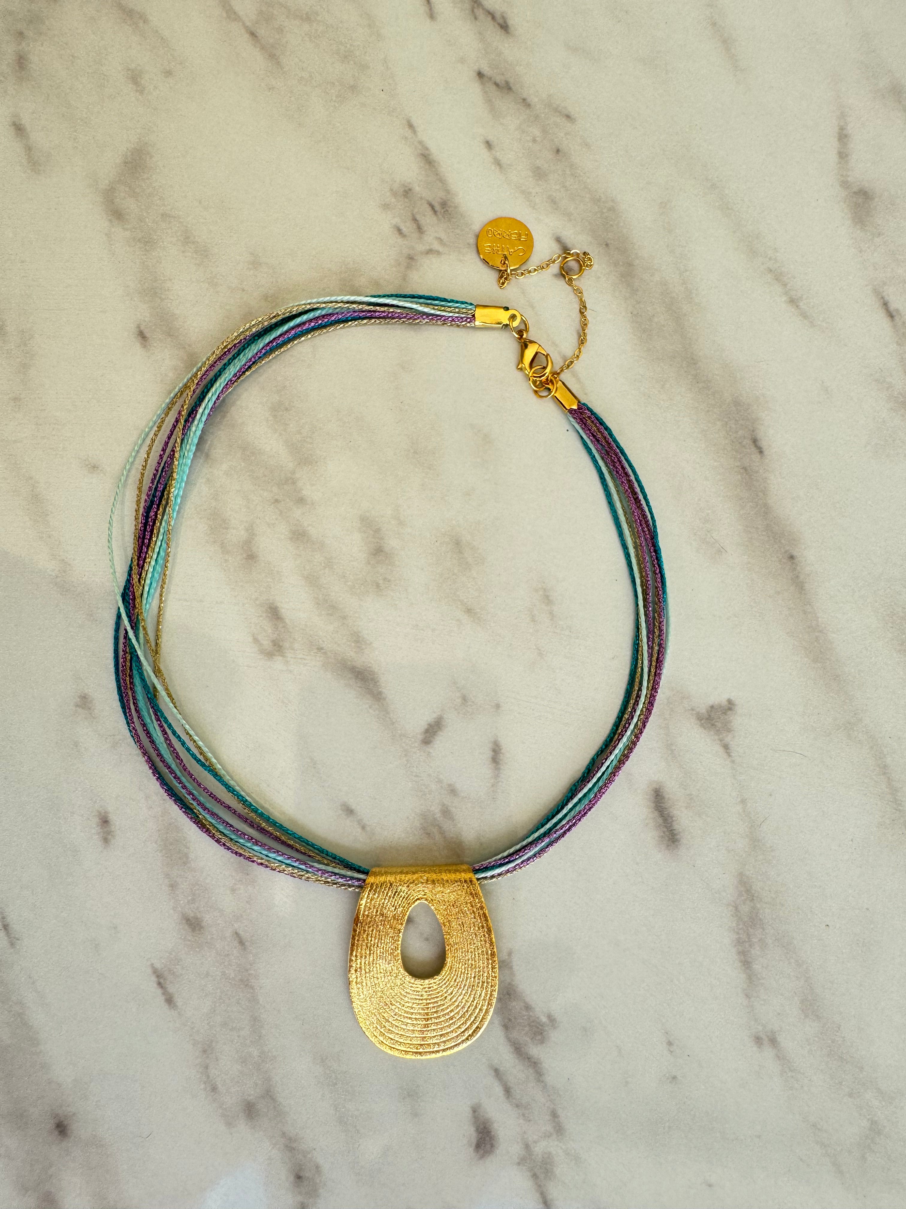 choker HILOS gota