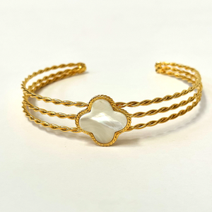 Choker triple Nácar
