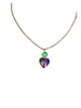 Choker dije en swarovki (elige color)