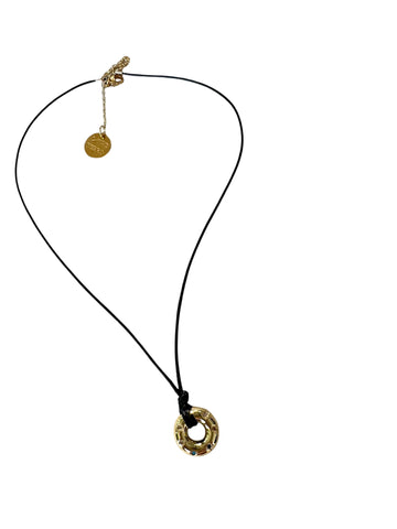 Collar Dona con chispas de colores