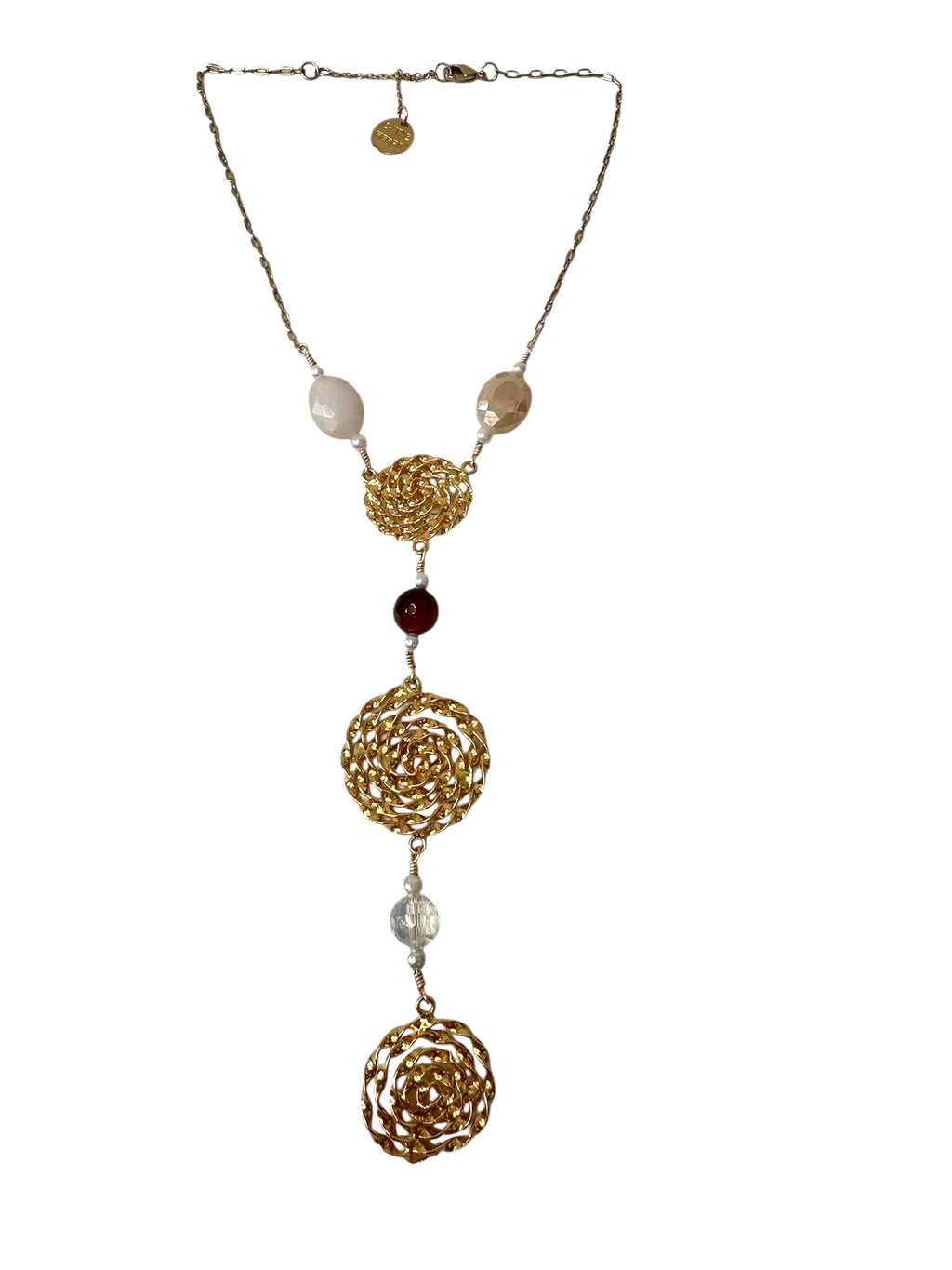 Collar Espiral Moca
