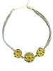 Choker tres Esferas