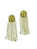 Aretes largos esferas