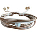Pulsera Multihilos Perla Crudos