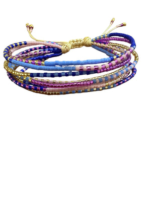 Pulsera Multimiyukis Azul Violeta