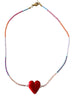 Choker Corazon y Miyuki (elige color)