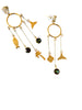 Aretes Caribe y destello (elige color)