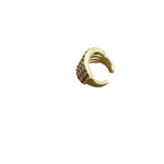 earcuff 4 lineas circon