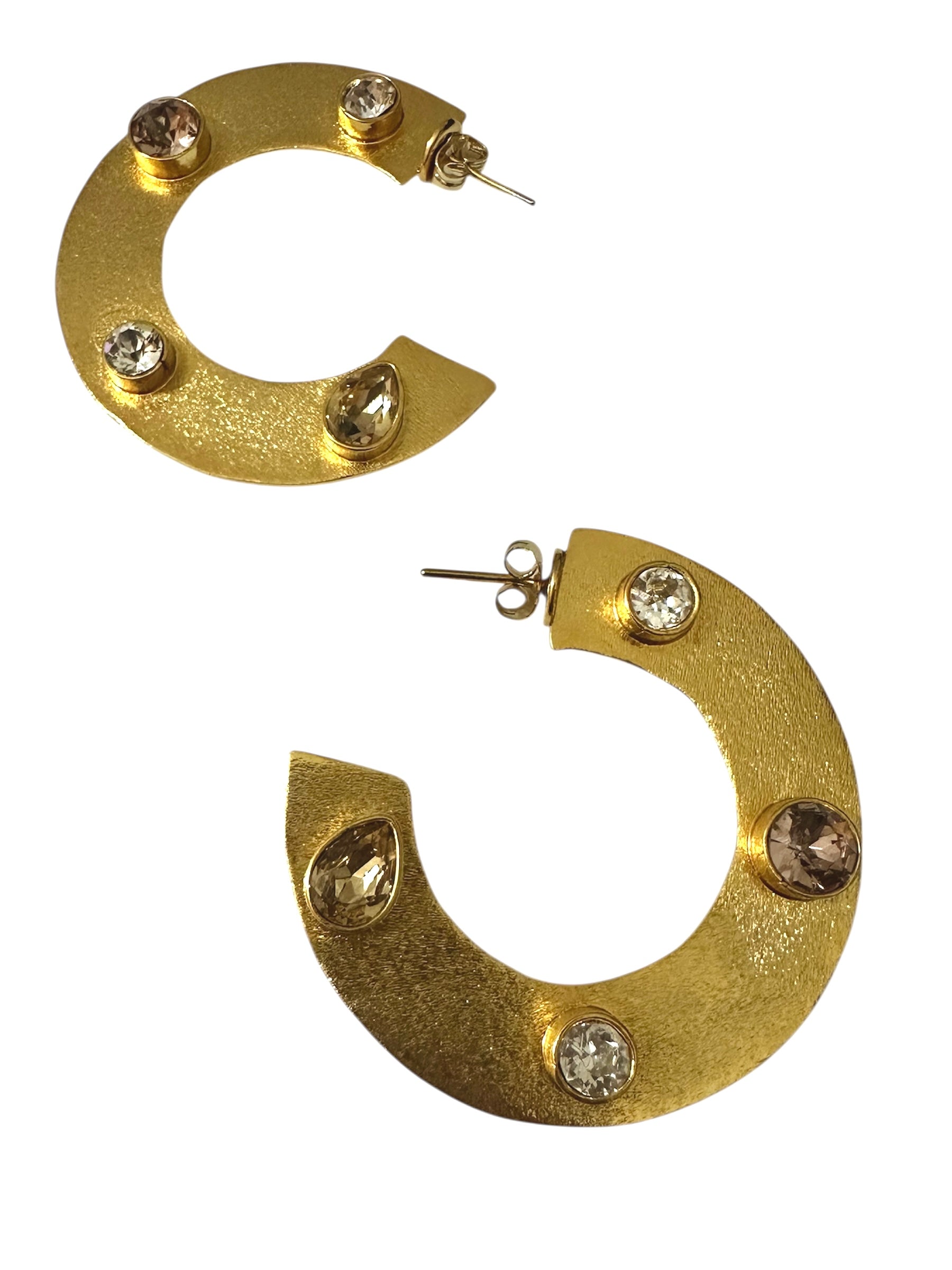 Candonga Lateral con Swarovski Oro rosa